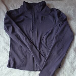 Purple Zip-Up Jacket